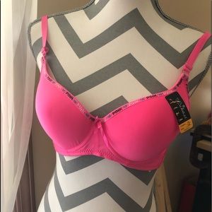 NWT Lukasi/Pink Bra 38B